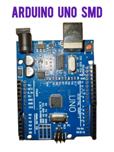 Arduino UNO R3 SMD Board with USB Cable – Compatible for Projects & DIY Kits